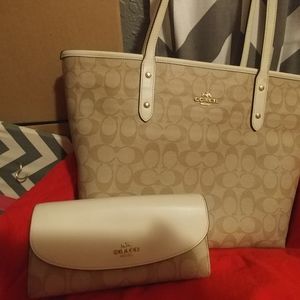 Coach Purse and Wallet set